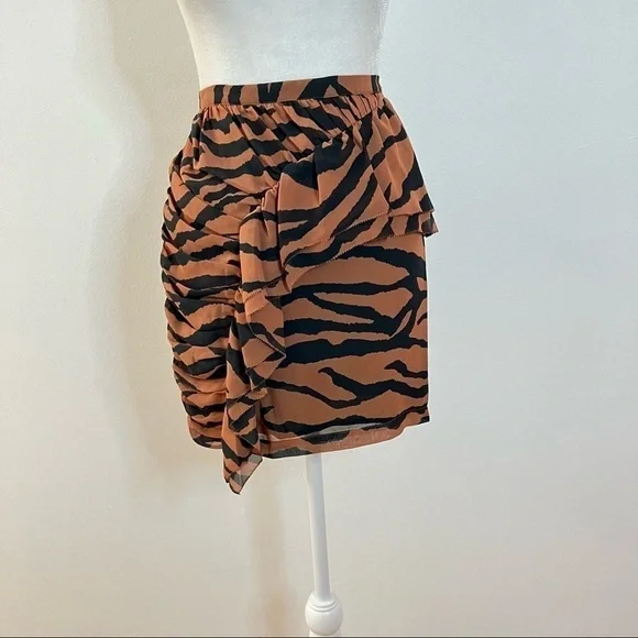 ALL SAINTS Pia Zephyr Skirt - Picture 6 of 8